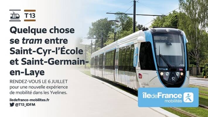  - Inauguration de la nouvelle ligne de tram : Saint-Cyr > Saint-Germain