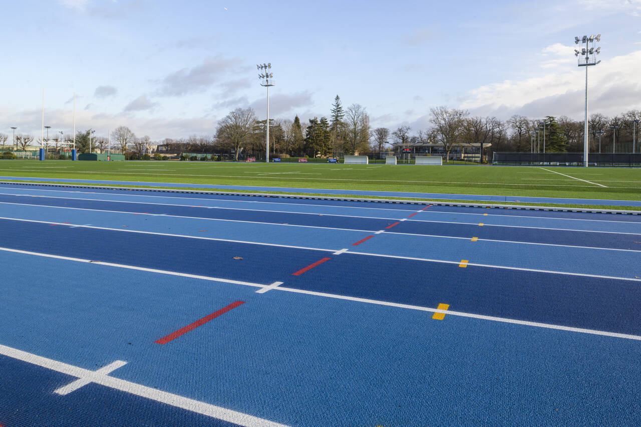 Inauguration de la piste d'athlétisme Roger Gicquel le 1er octobre 2022