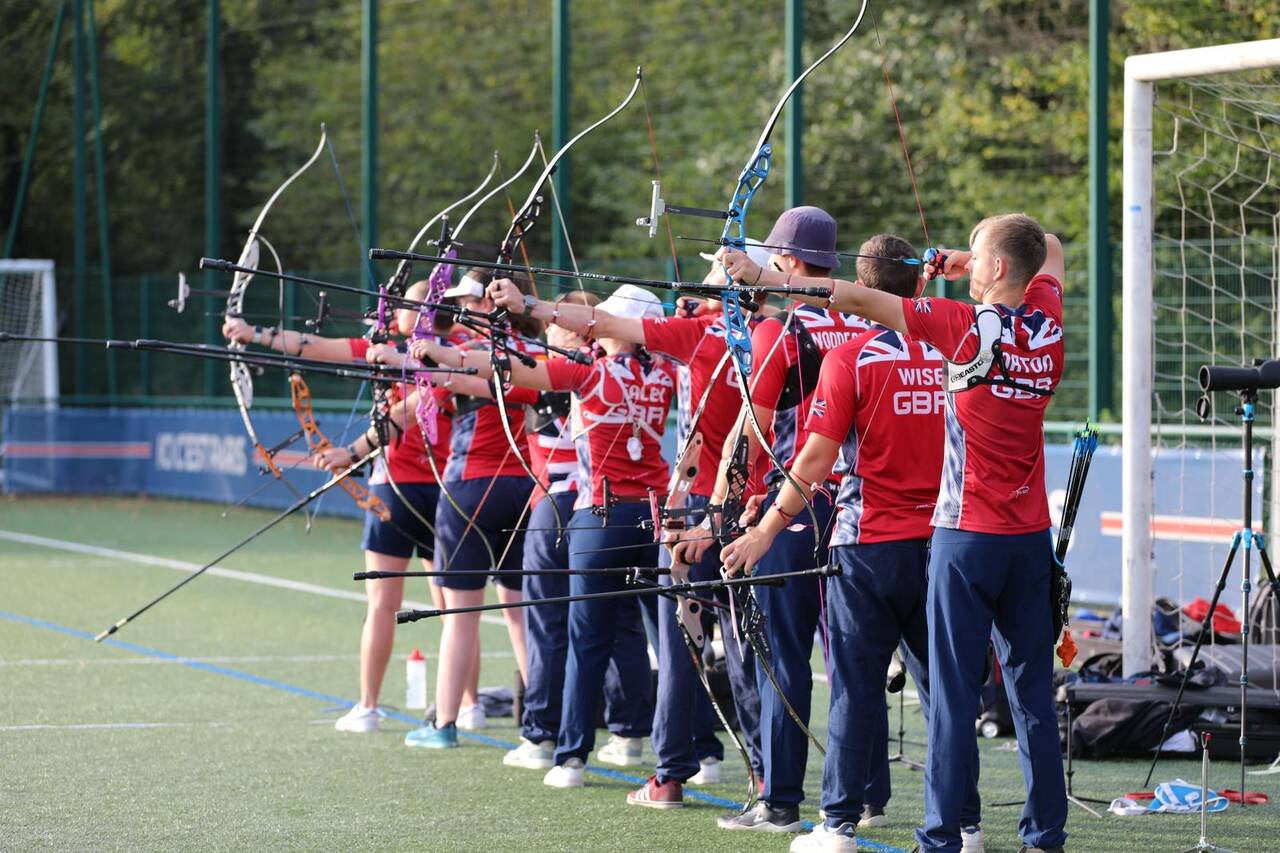 Accueil des archers/archères britanniques