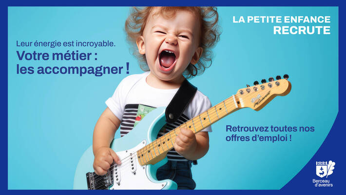  - La Ville recrute au sein de la Direction de la Petite Enfance