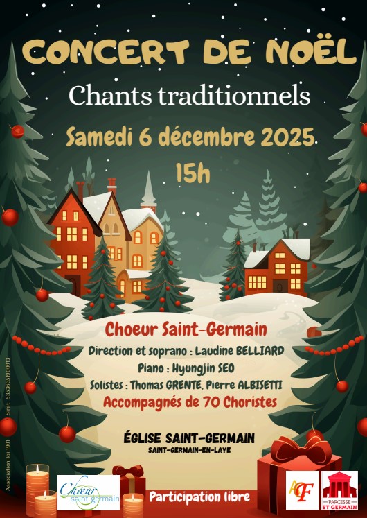 Le Chœur Saint-Germain chante Noël !