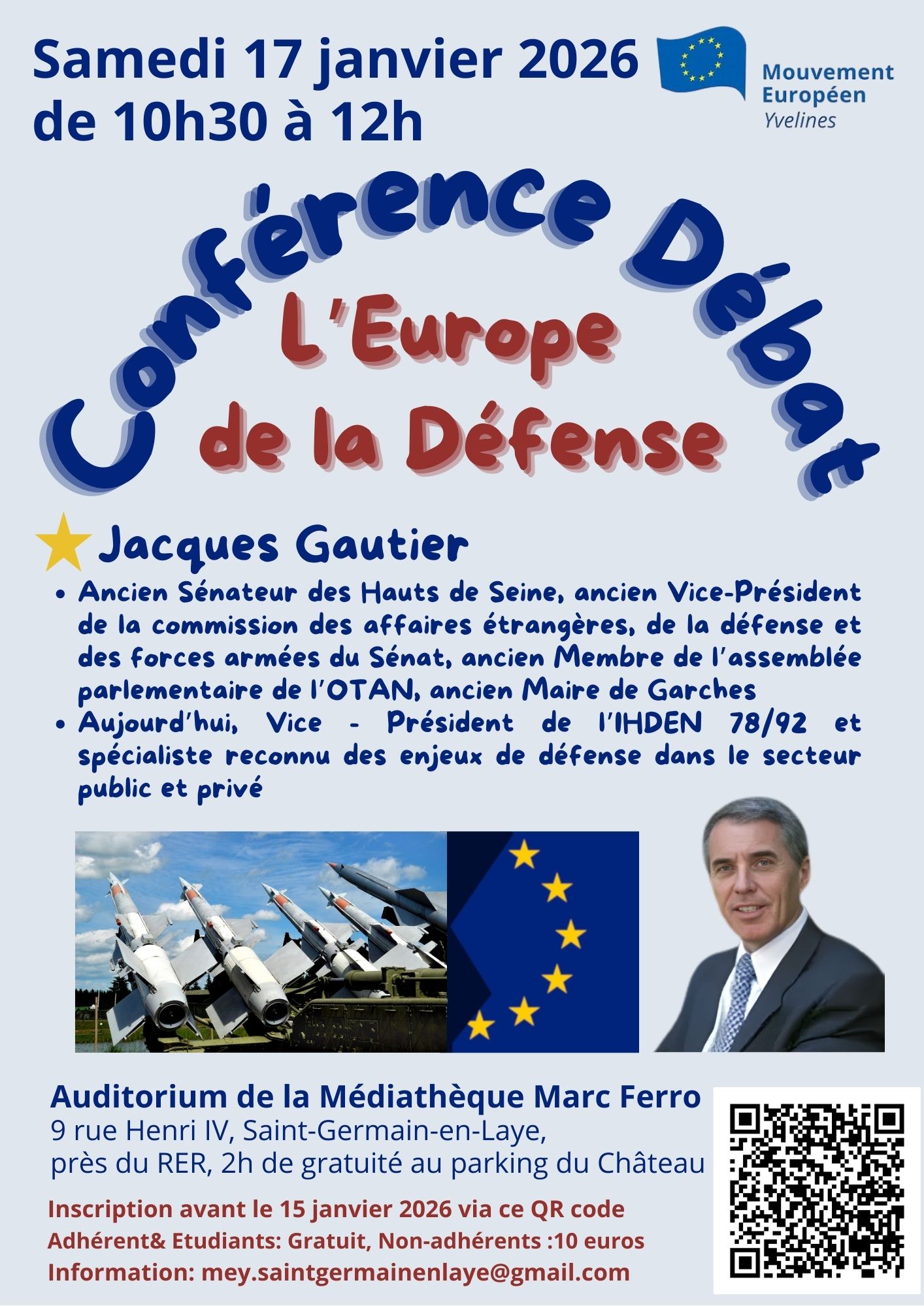 Conférence Débat : Europe de la Défense