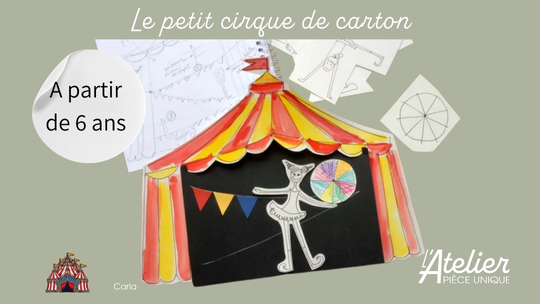 Le petit cirque - tableau 3D