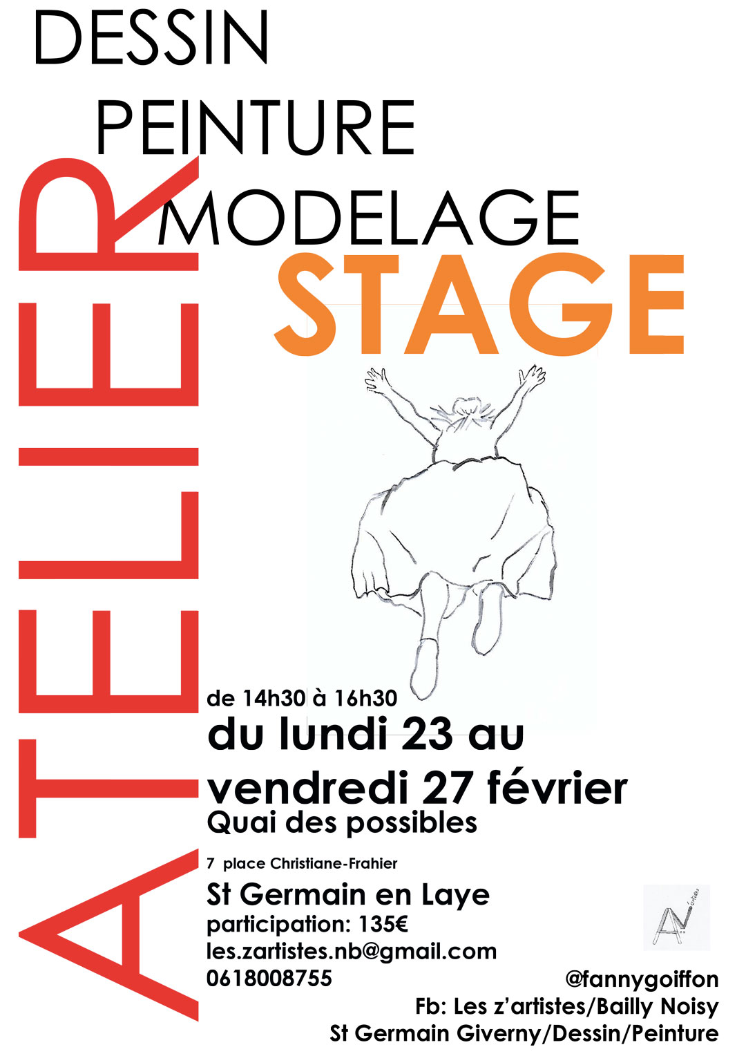 Stage Dessin Peinture Modelage