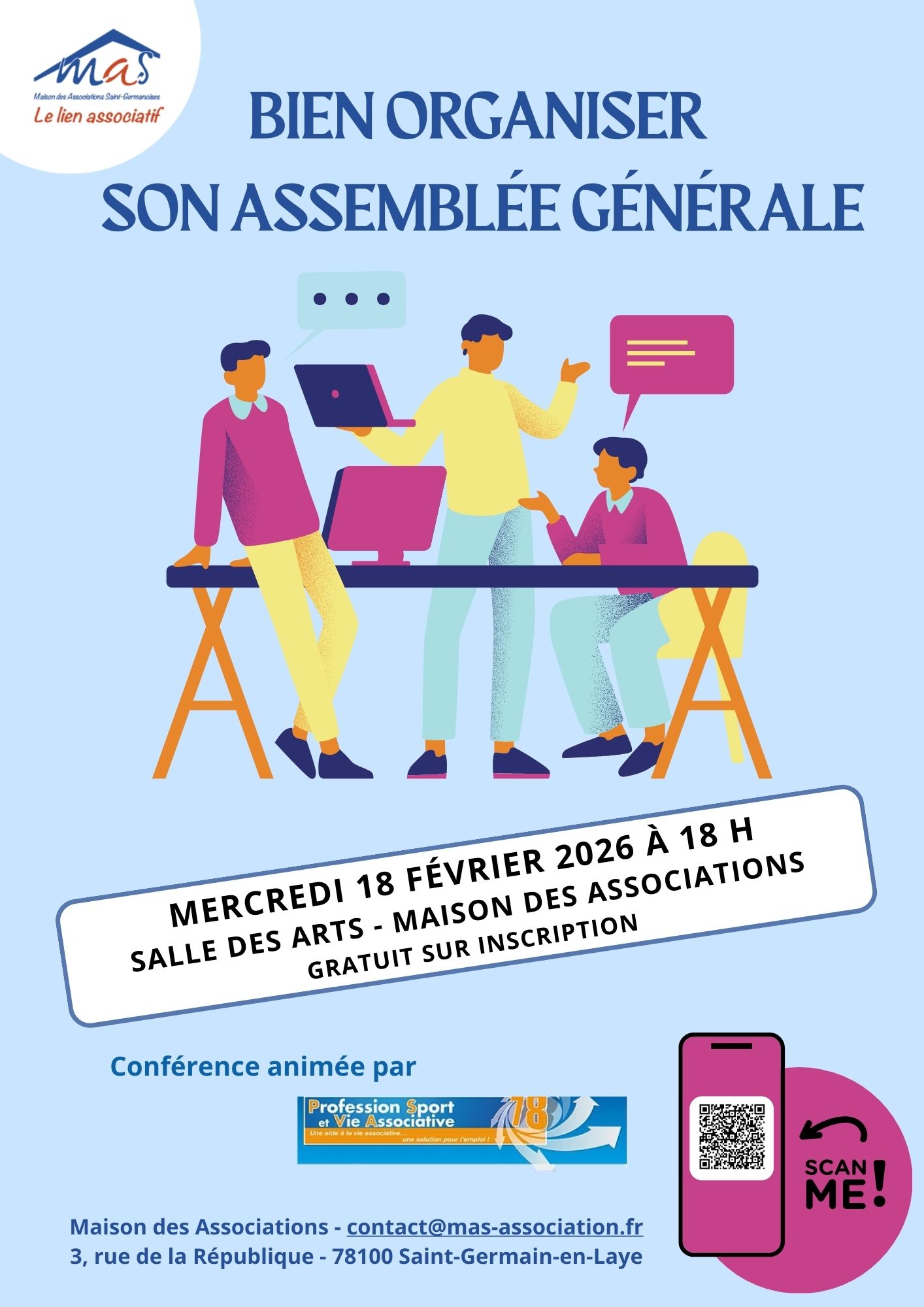 Bien organiser son assemblée générale
