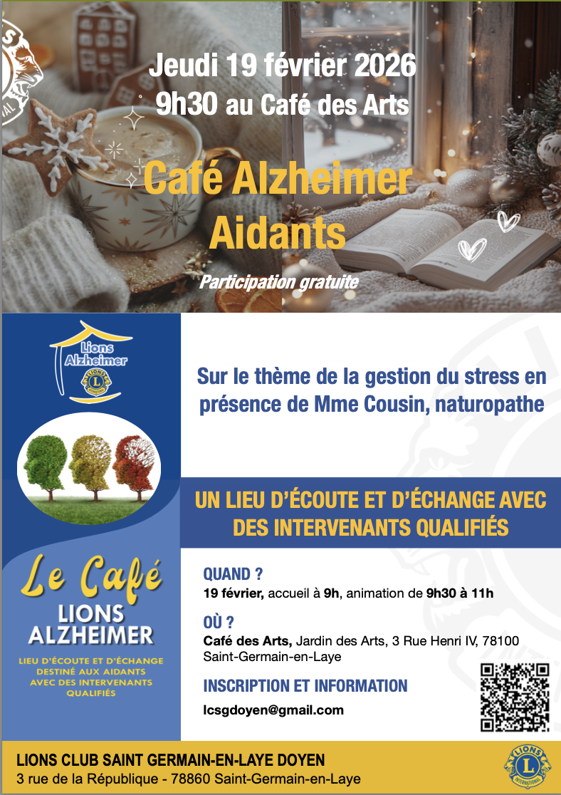 Café Alzheimer des Aidants