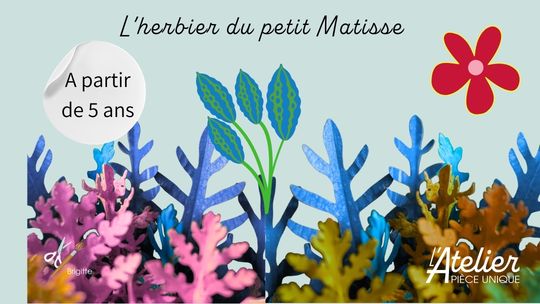Techniques mixtes – L’herbier du petit Matisse