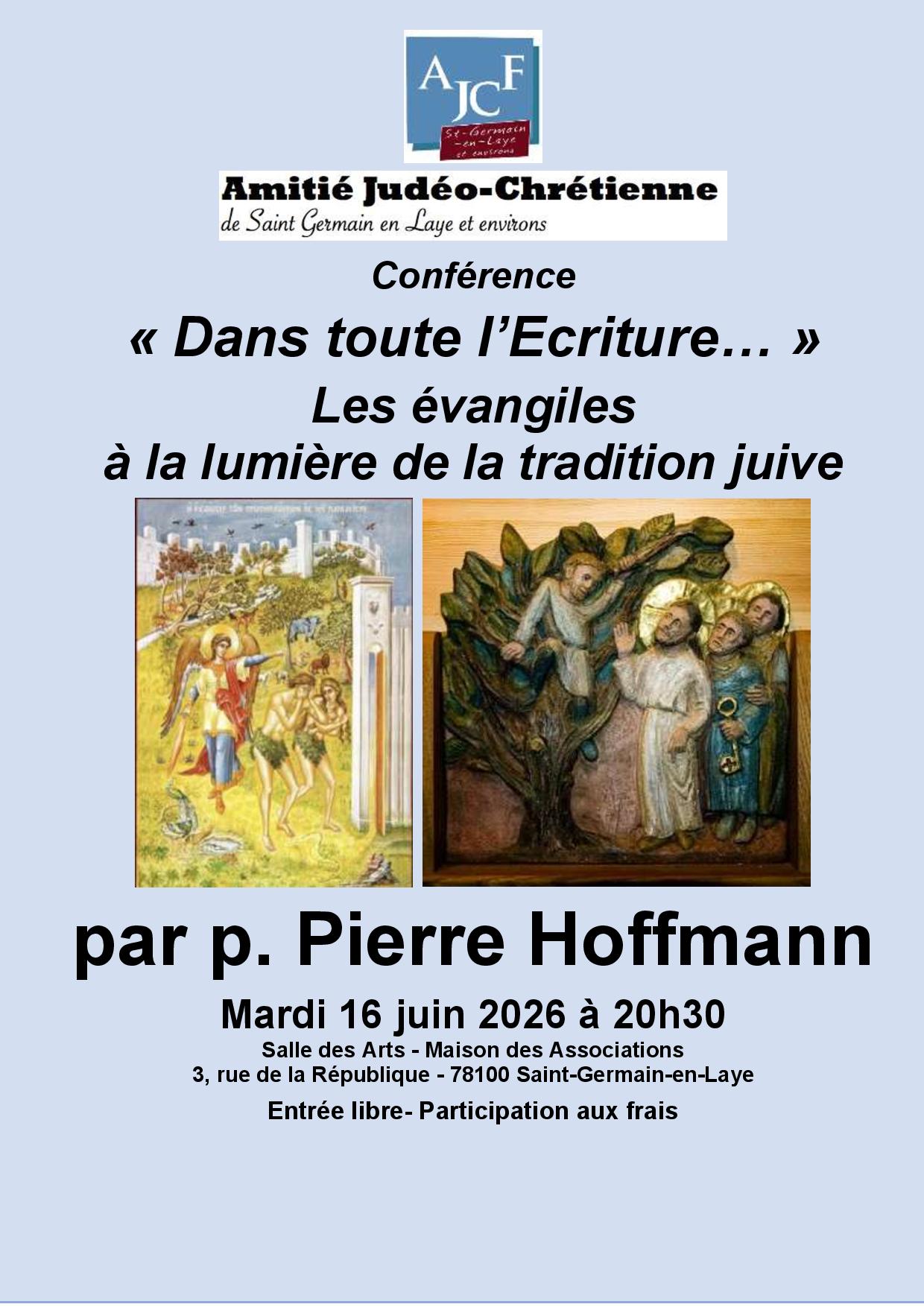« Dans toute l’Ecriture… » Les évangiles à la lumière de la tradition juive
