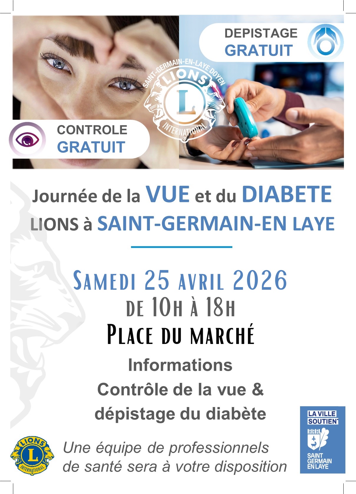 Journée de la vue et du diabète