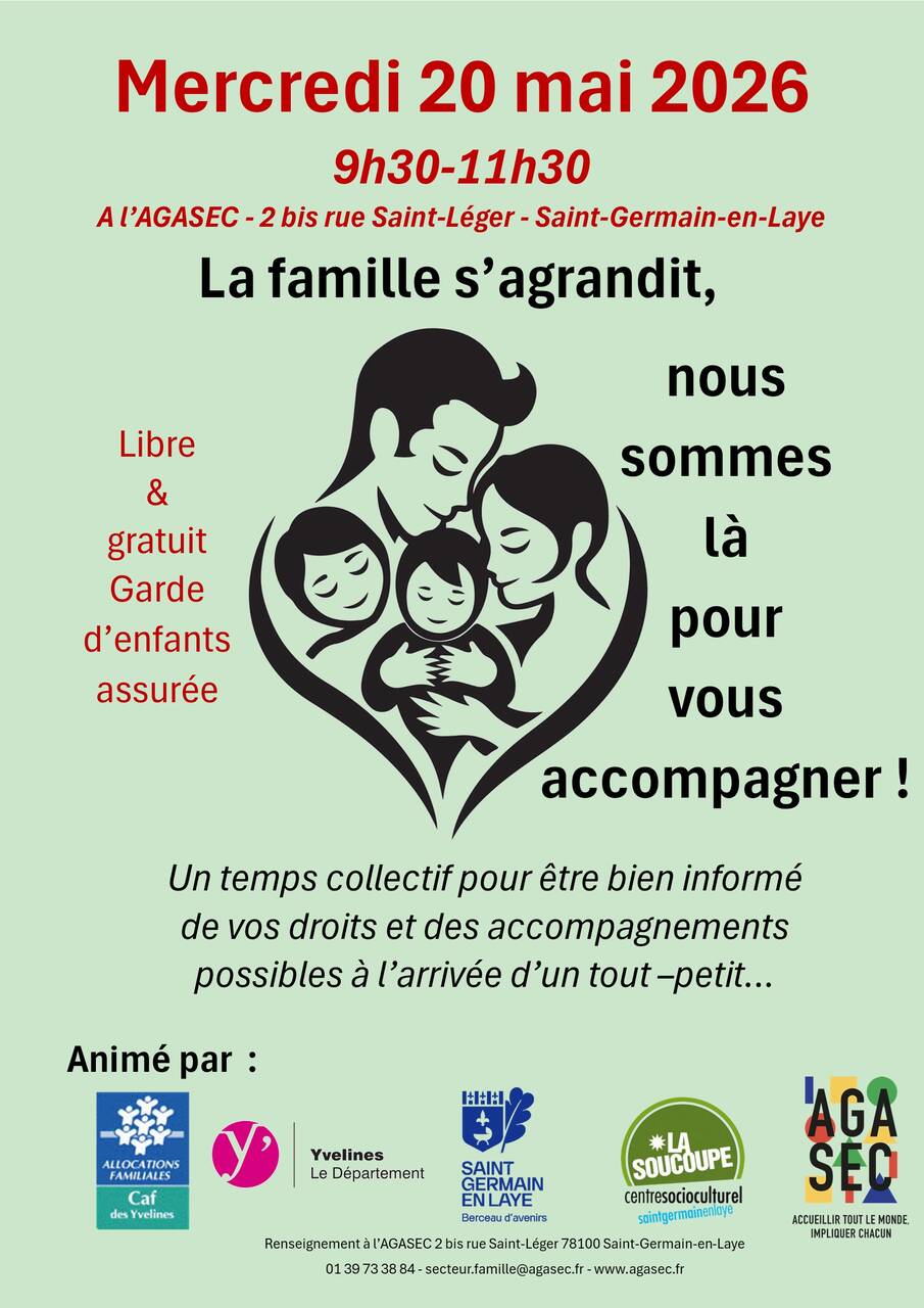 La famille s'agrandit, nous sommes là pour vous accompagner