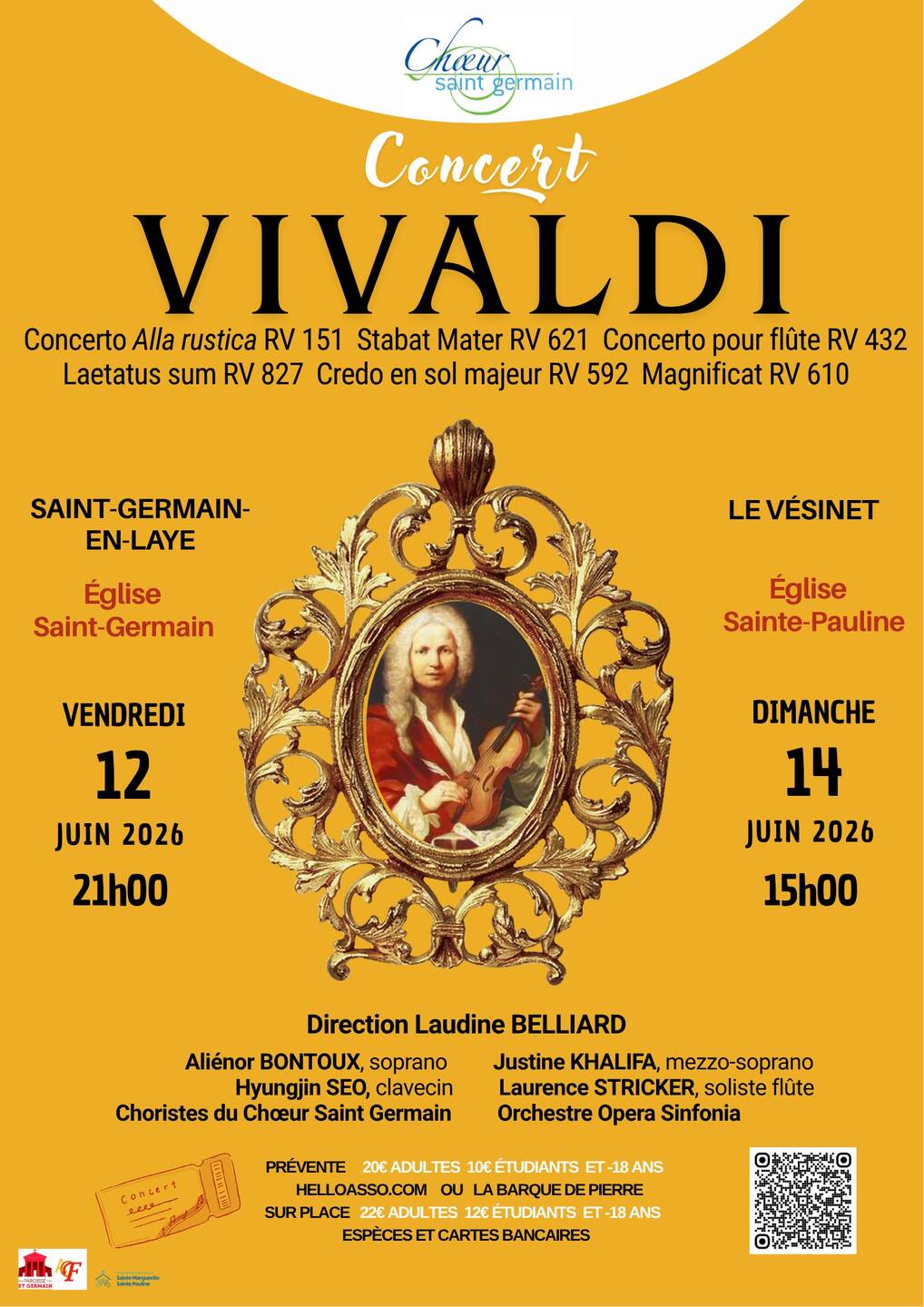 100% Vivaldi avec le Chœur Saint-Germain !