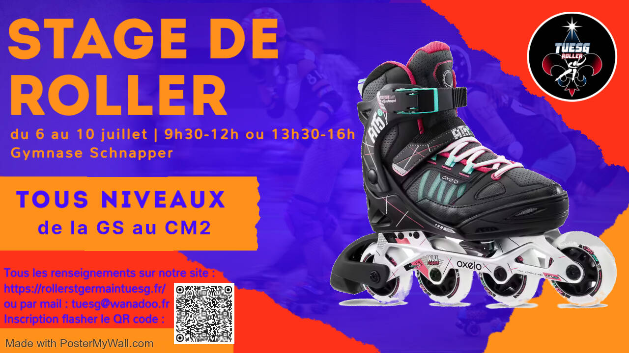 Stage de roller enfant
