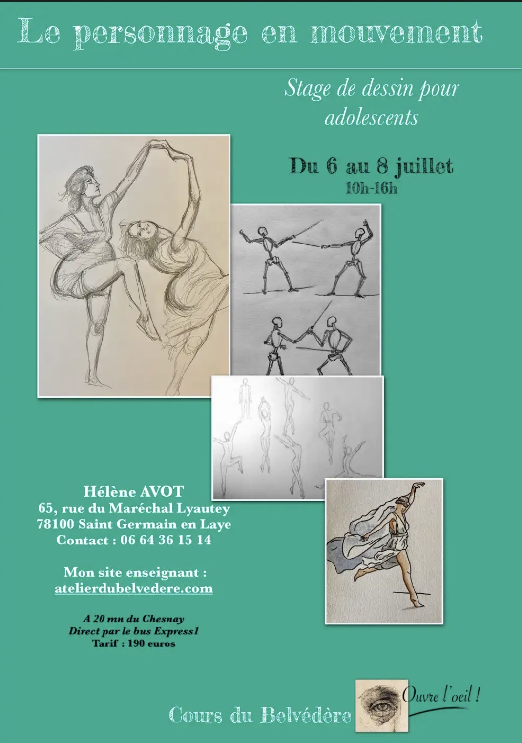 Le personnage en mouvement