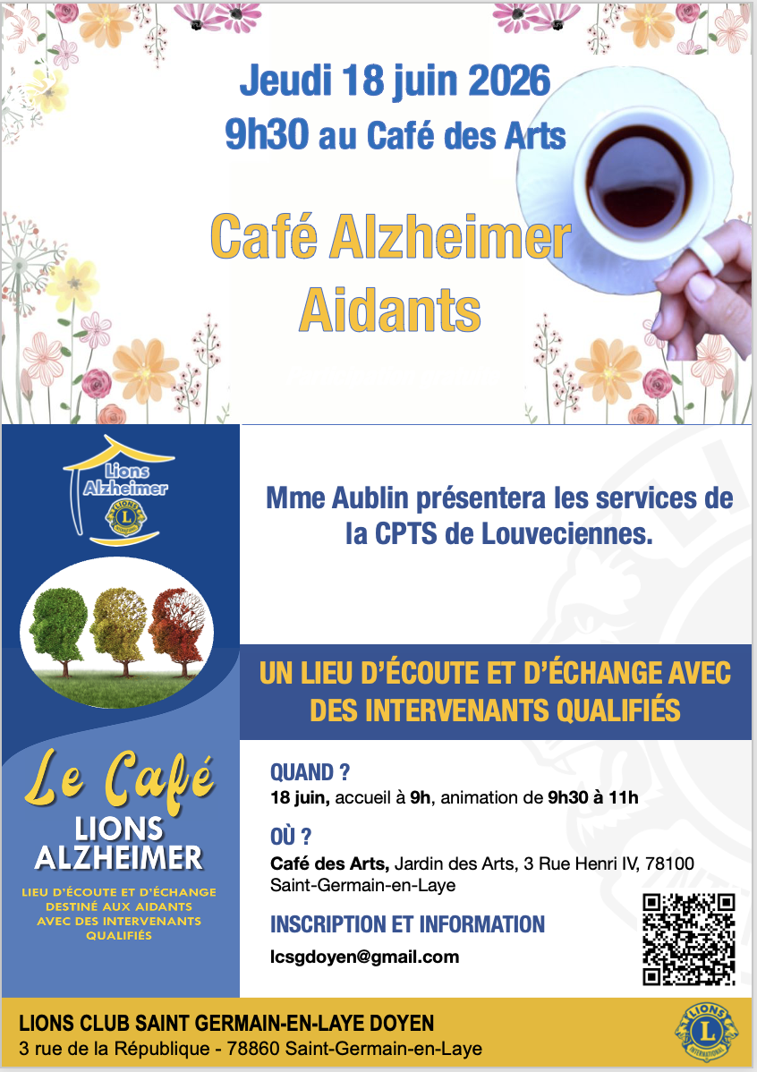 Café Alzheimer des Aidants