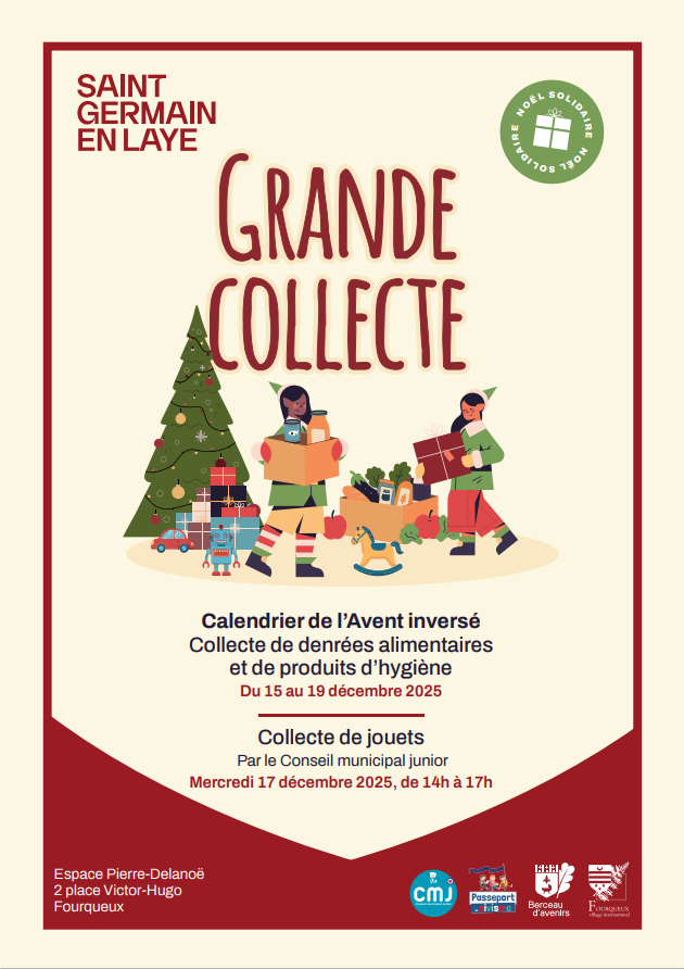 Grande collecte de jouets et denrées