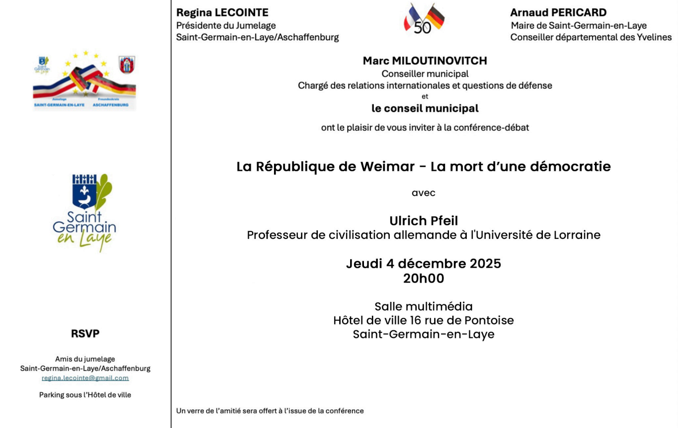 La République de Weimar – L’échec d’une démocratie