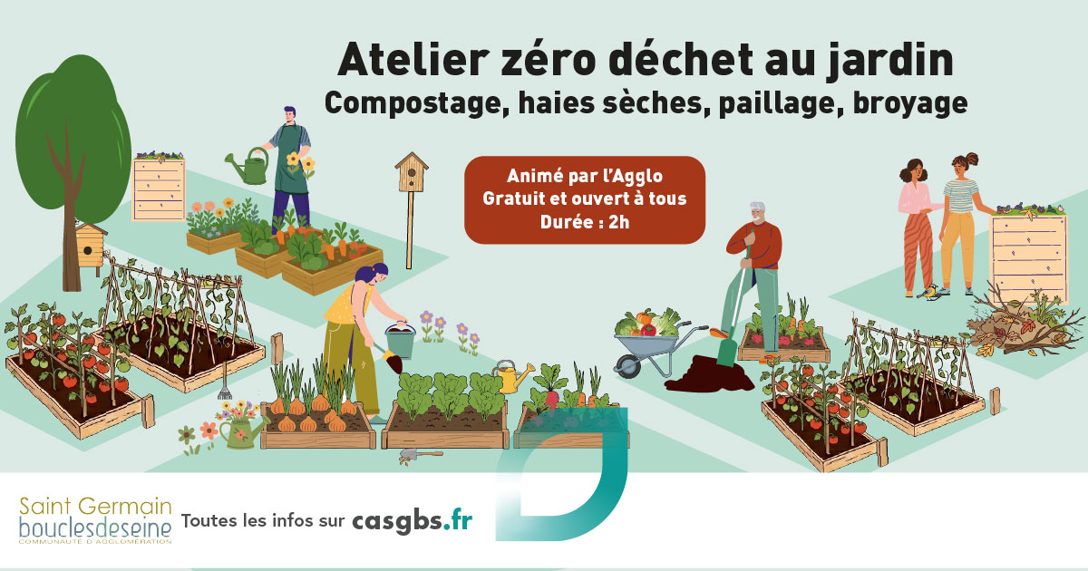 [Atelier] Zéro déchet au jardin
