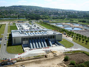 Seine aval, usine d'épuration Seine aval, usine d'épuration