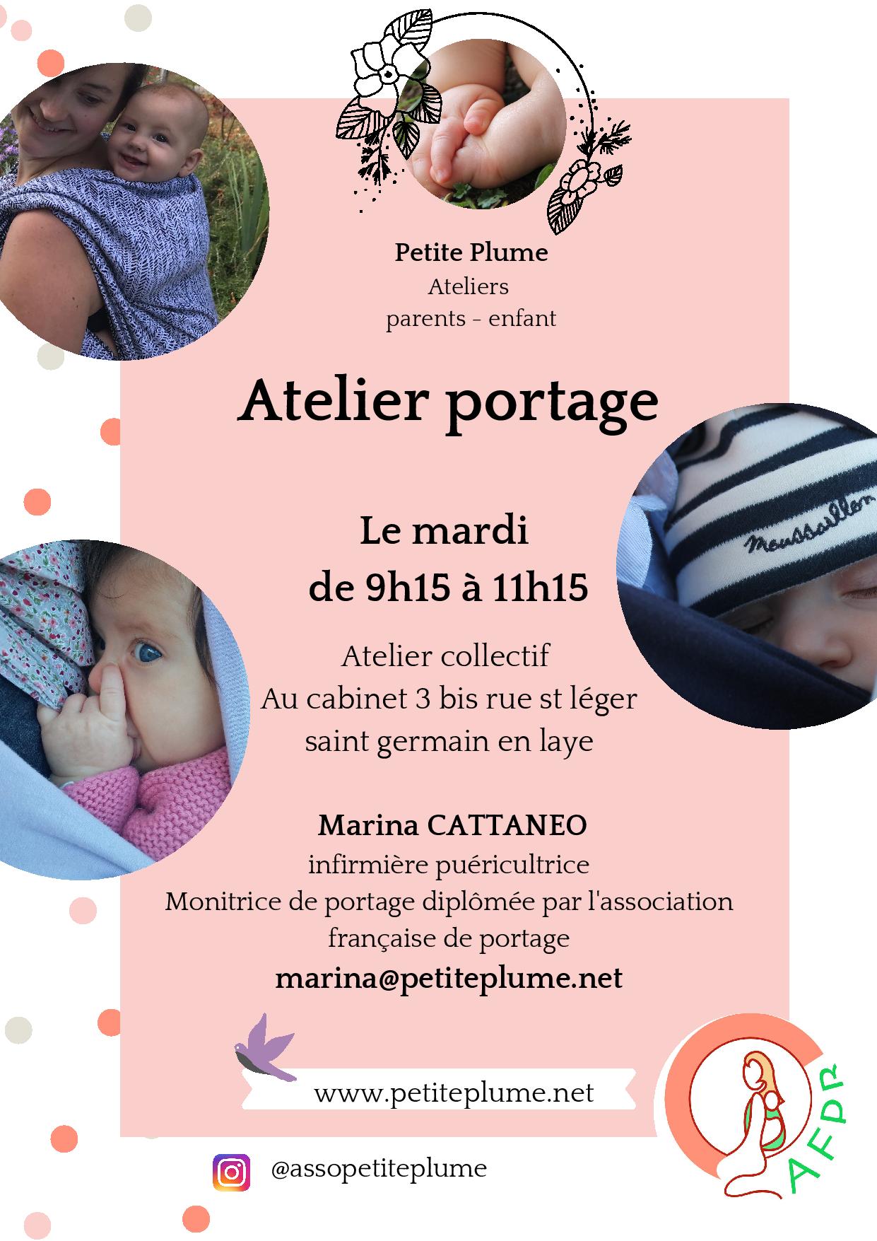 portage bébé 1 an