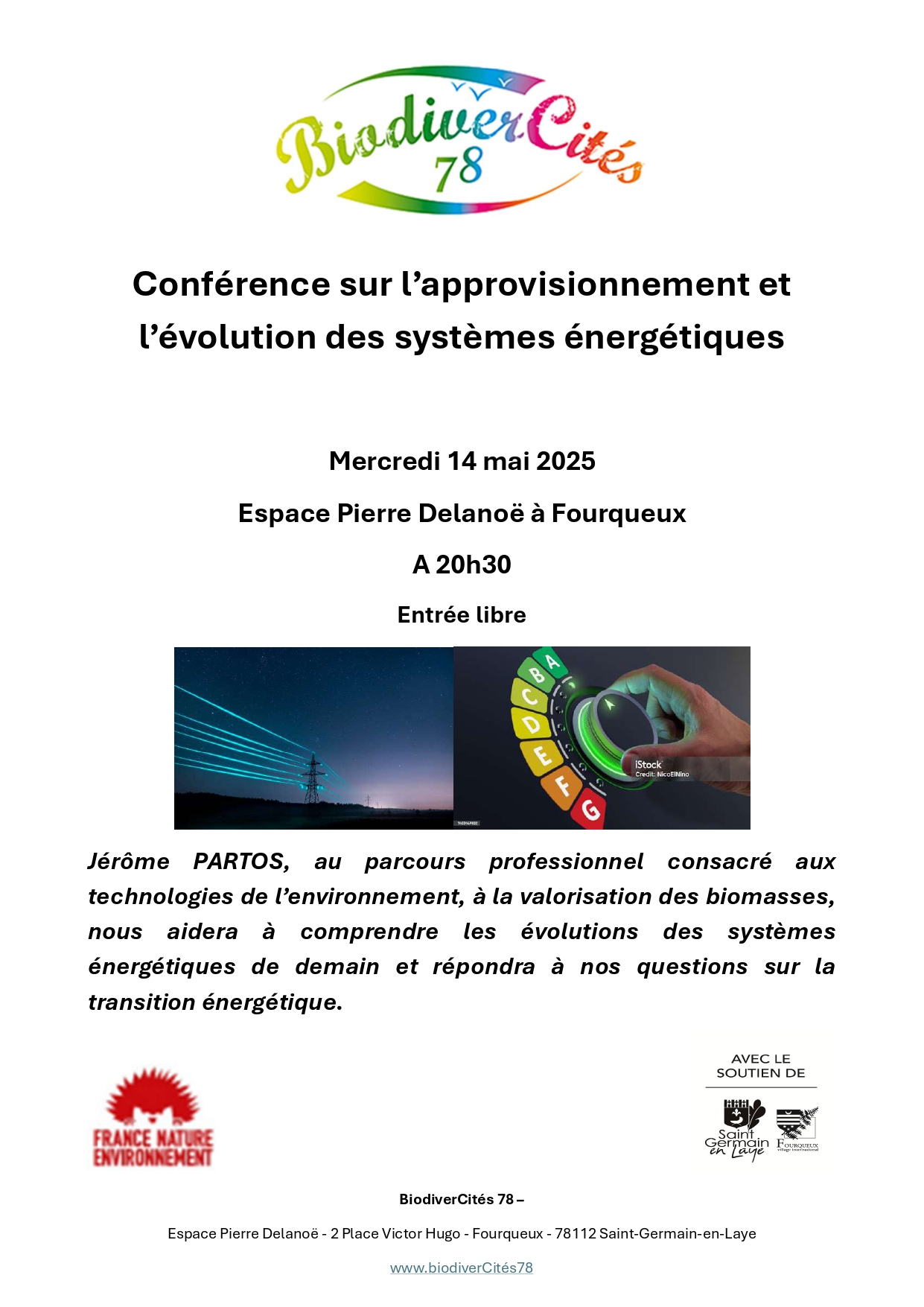 Approvisionnement et évolution des systèmes énergétiques