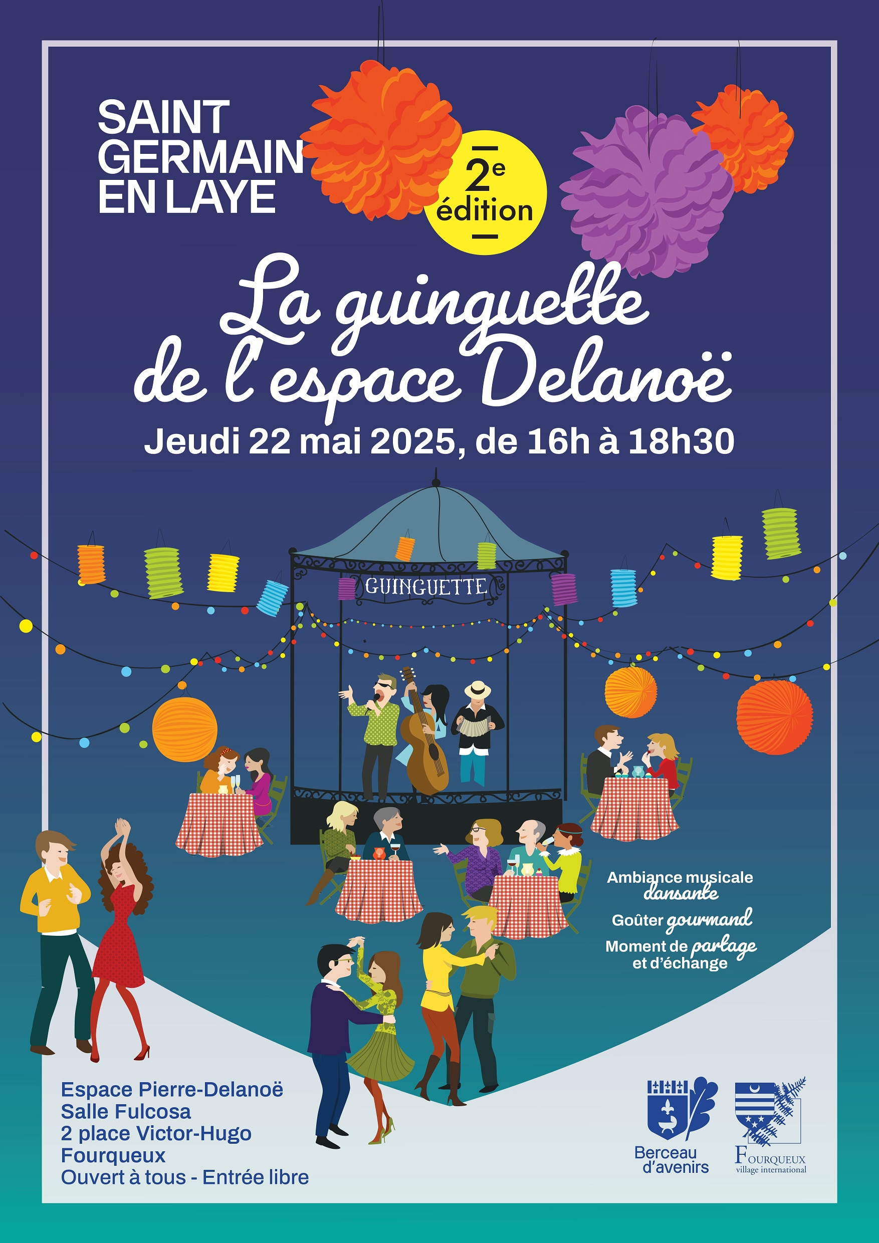 La guinguette de l'espace Delanoë