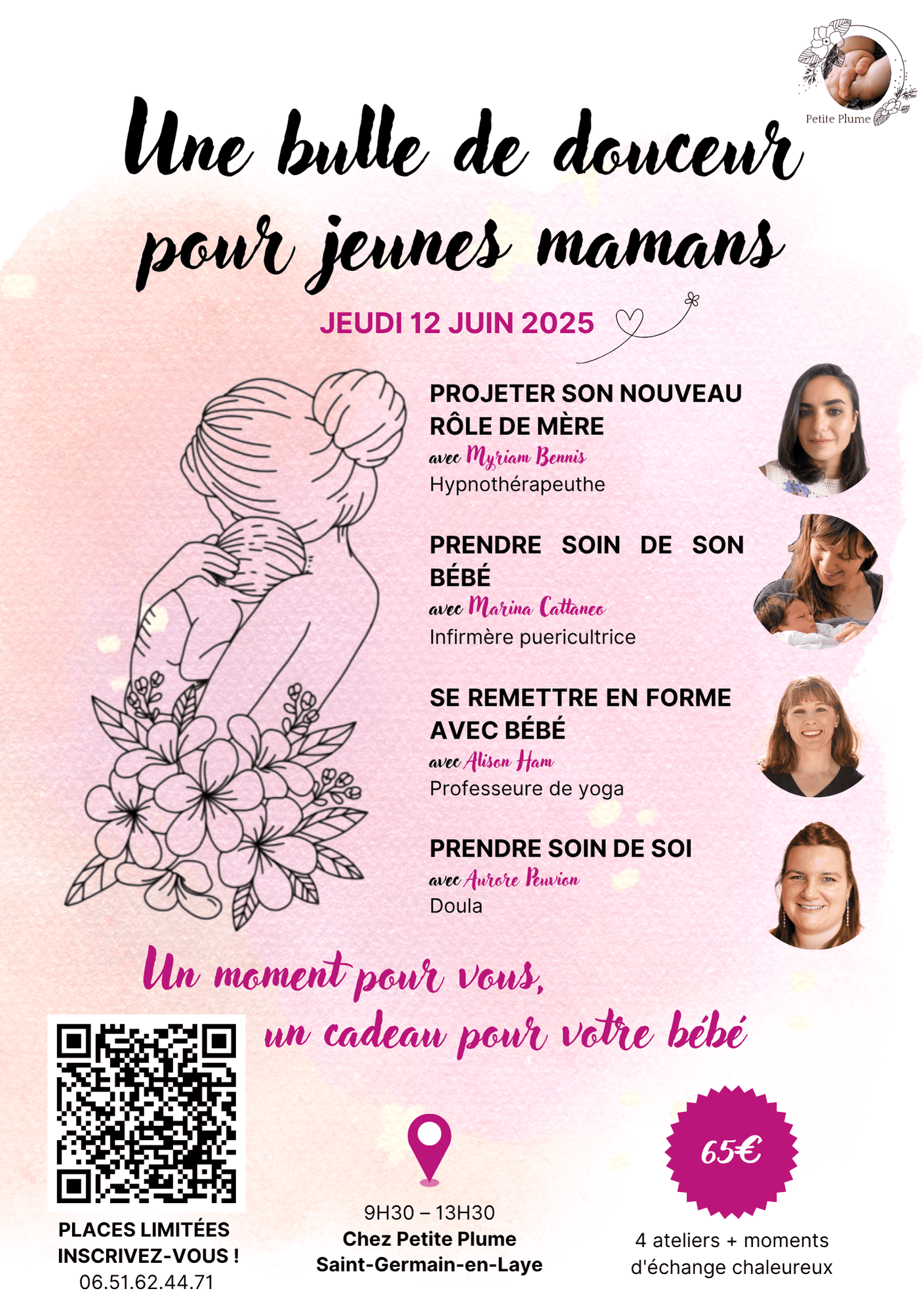 Journée autour du post-partum pour les jeunes mères