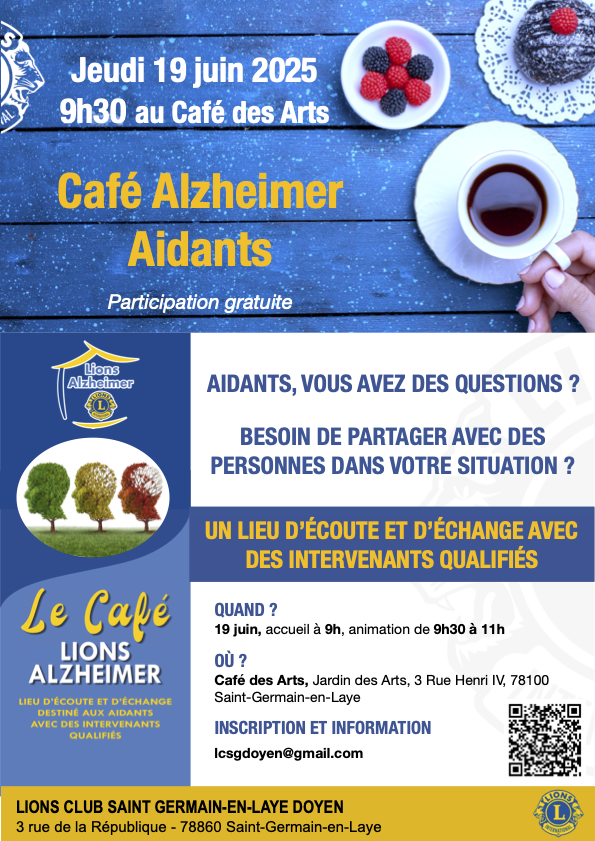 3e café Alzheimer des Aidants