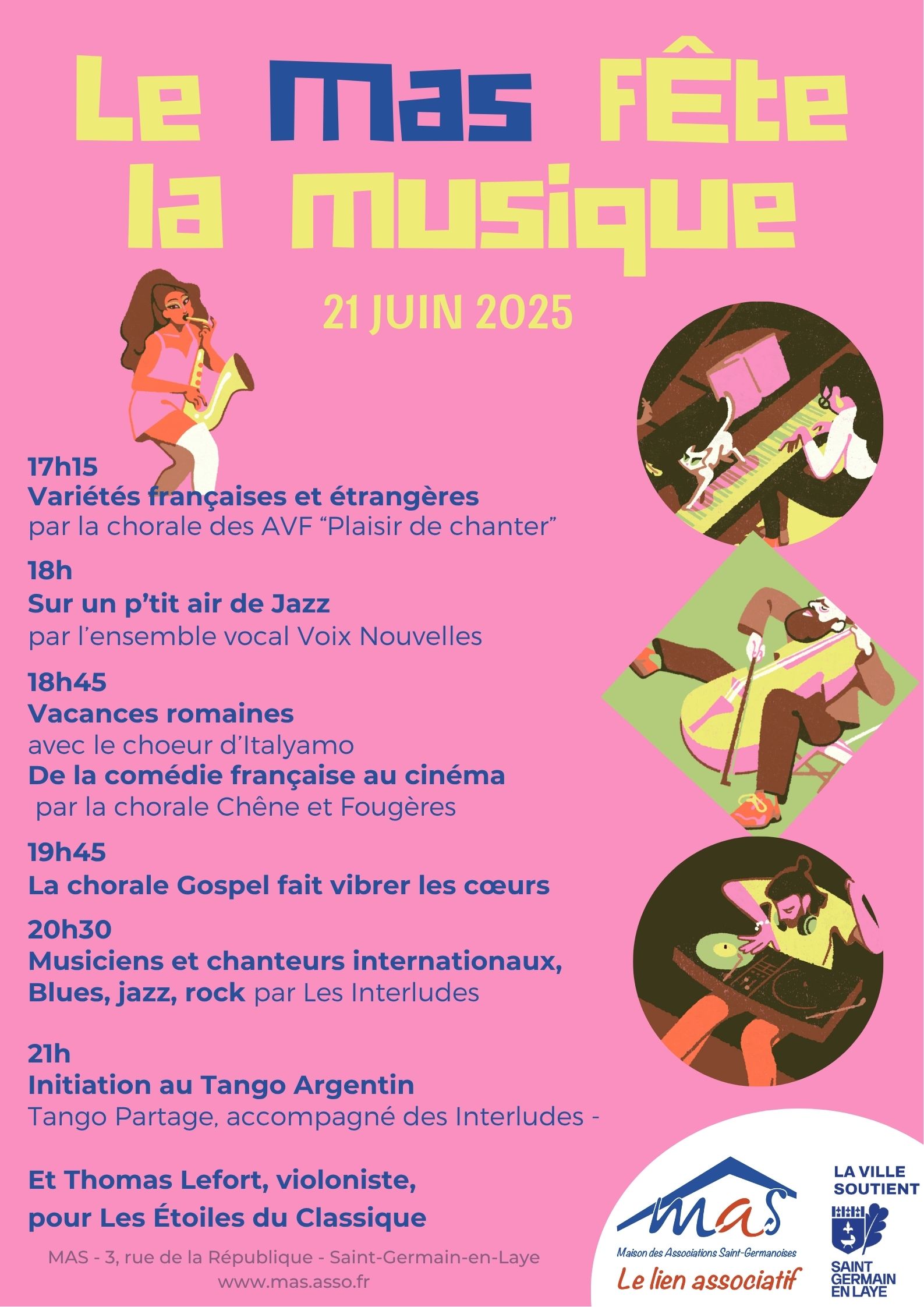 Le MAS fête la musique !