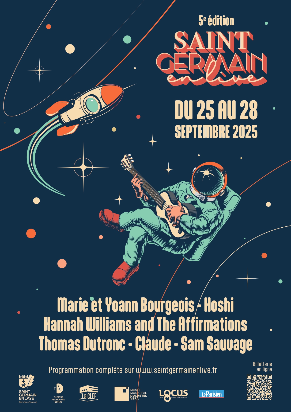 Saint-Germain part en Live !