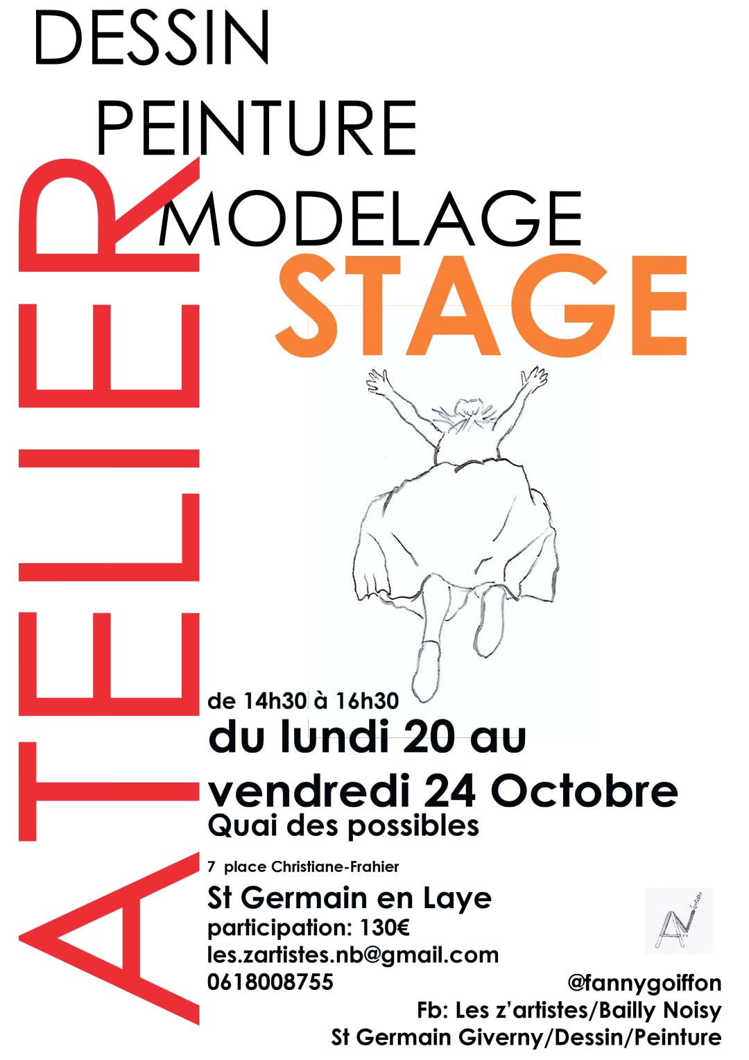Stage Dessin Peinture Modelage Enfants