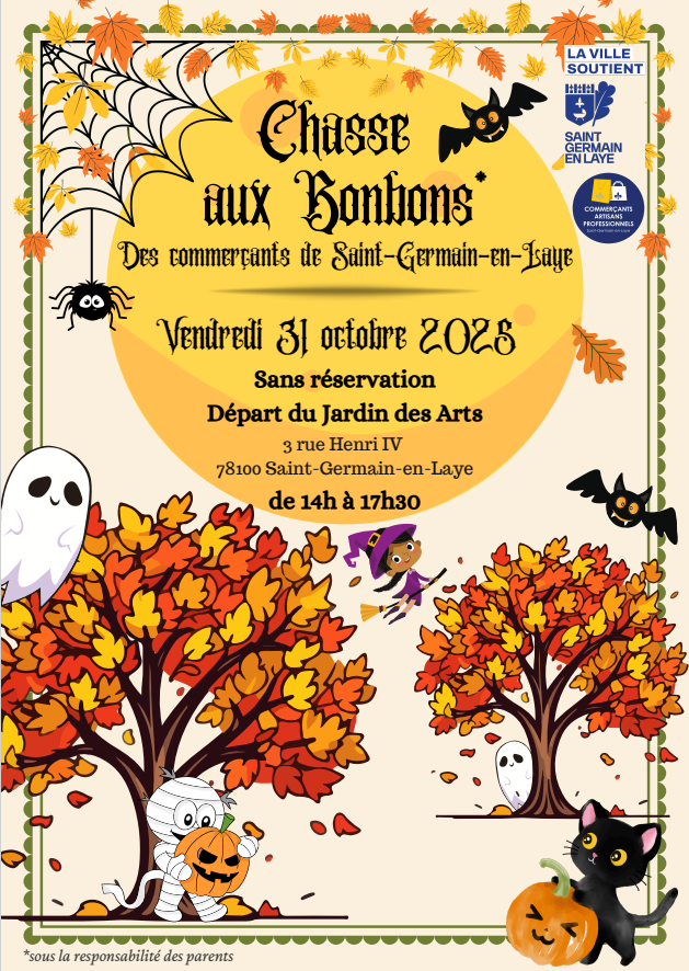 La chasse aux bonbons d'Halloween